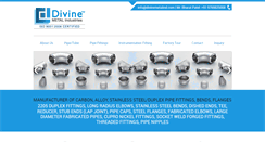 Desktop Screenshot of divinemetalind.com
